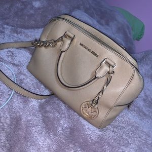 MK beige purse